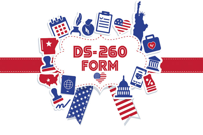 تکمیل فرم DS-260 برای برندگان لاتاری