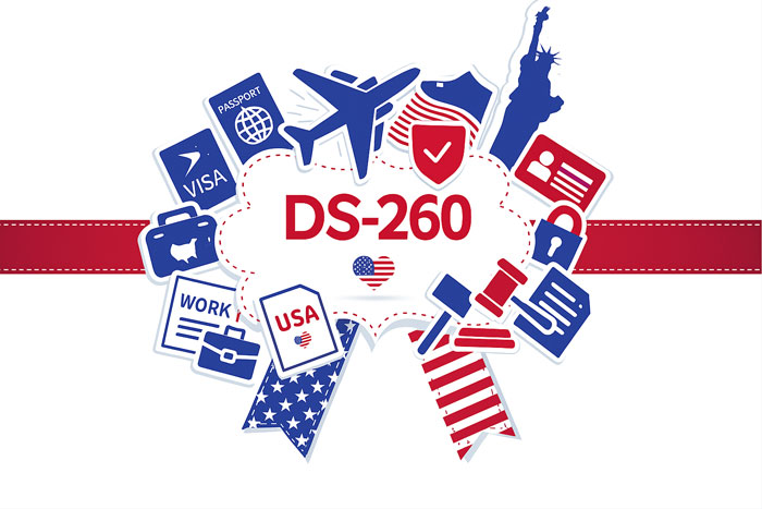 تکمیل فرم DS-260 برای برندگان لاتاری