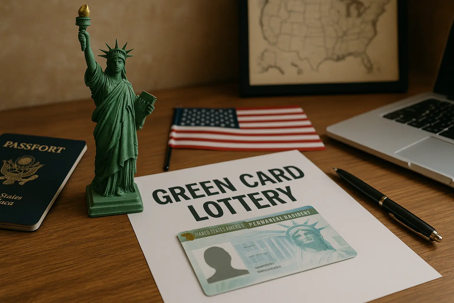 لاتاری گرین کارت آمریکا چیست
