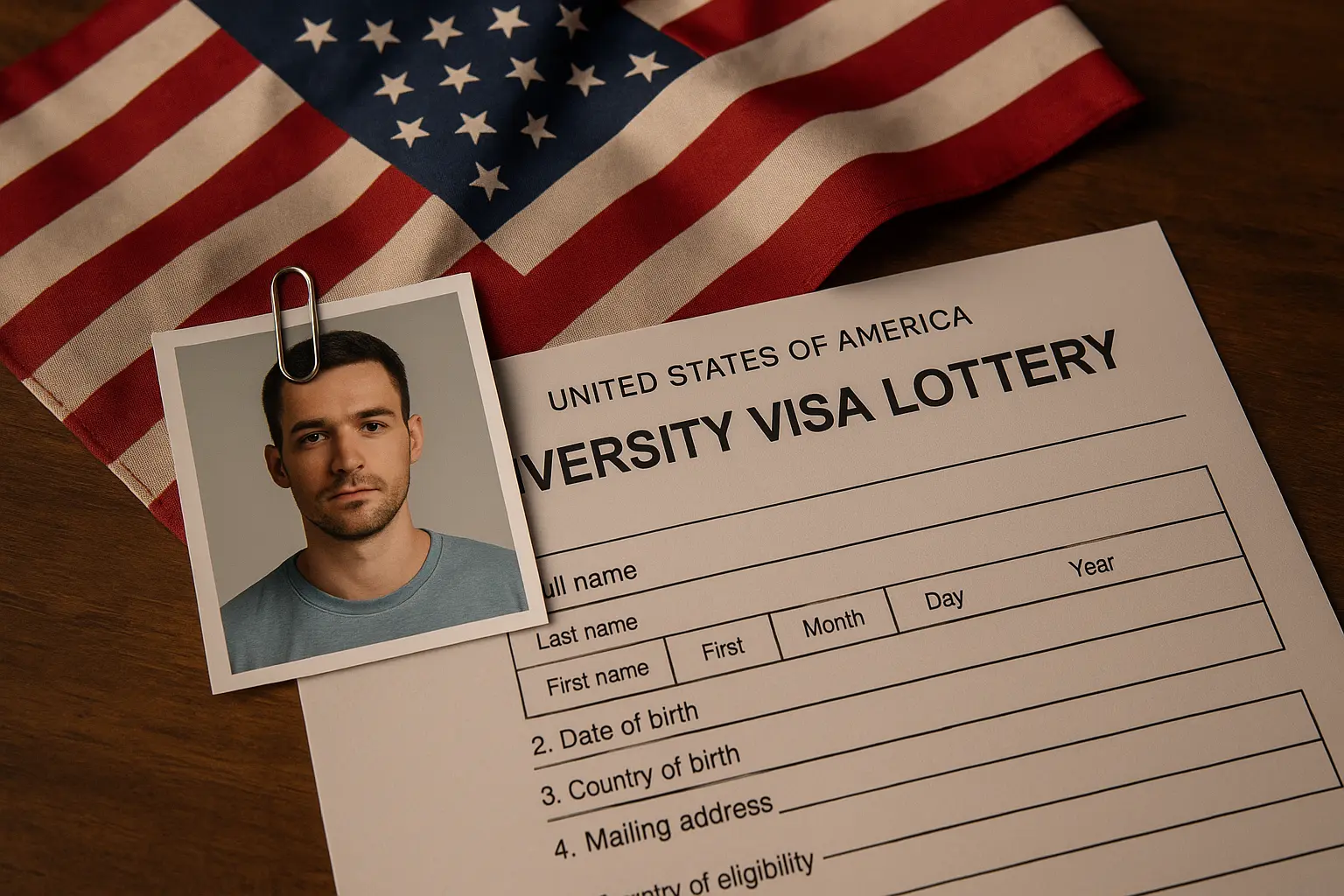 شرایط عکس لاتاری آمریکا